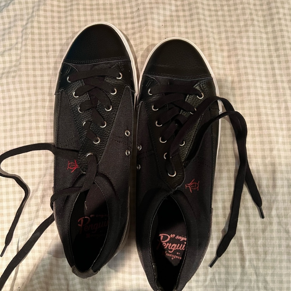 Penguin sneakers. Only worn once inside